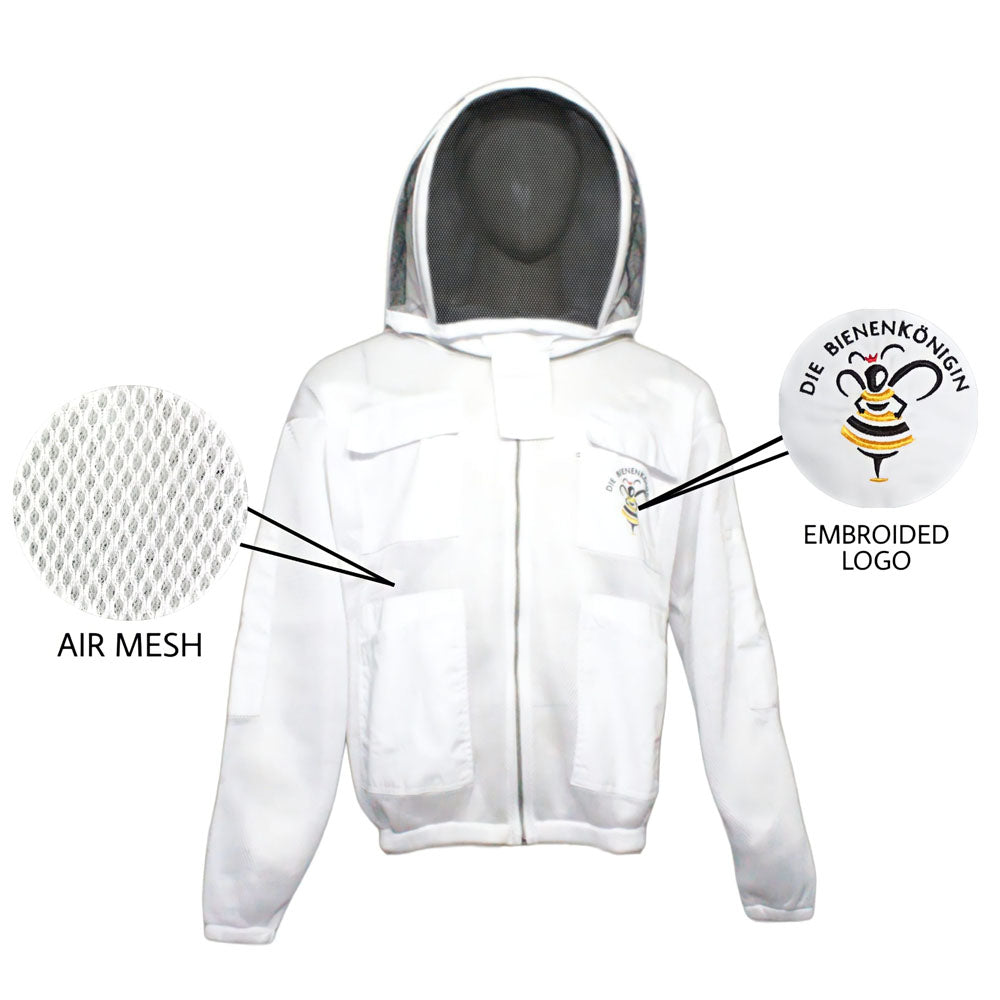 imkerjacke mit netzstoff